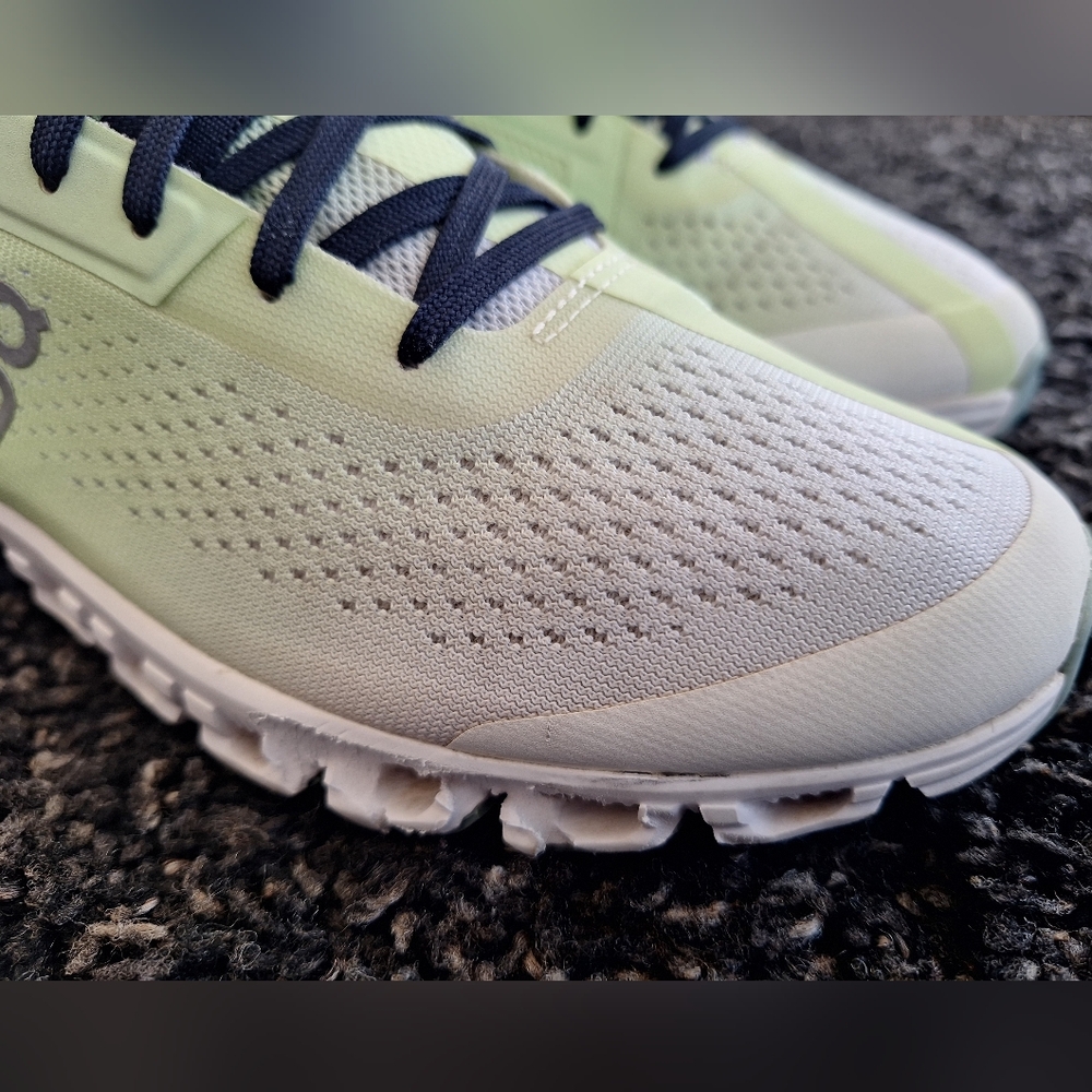 On Cloud Cloudflow 3 Running Shoes Woman Size 7 Meadow Green White**Pls Read** - Picture 6 of 16